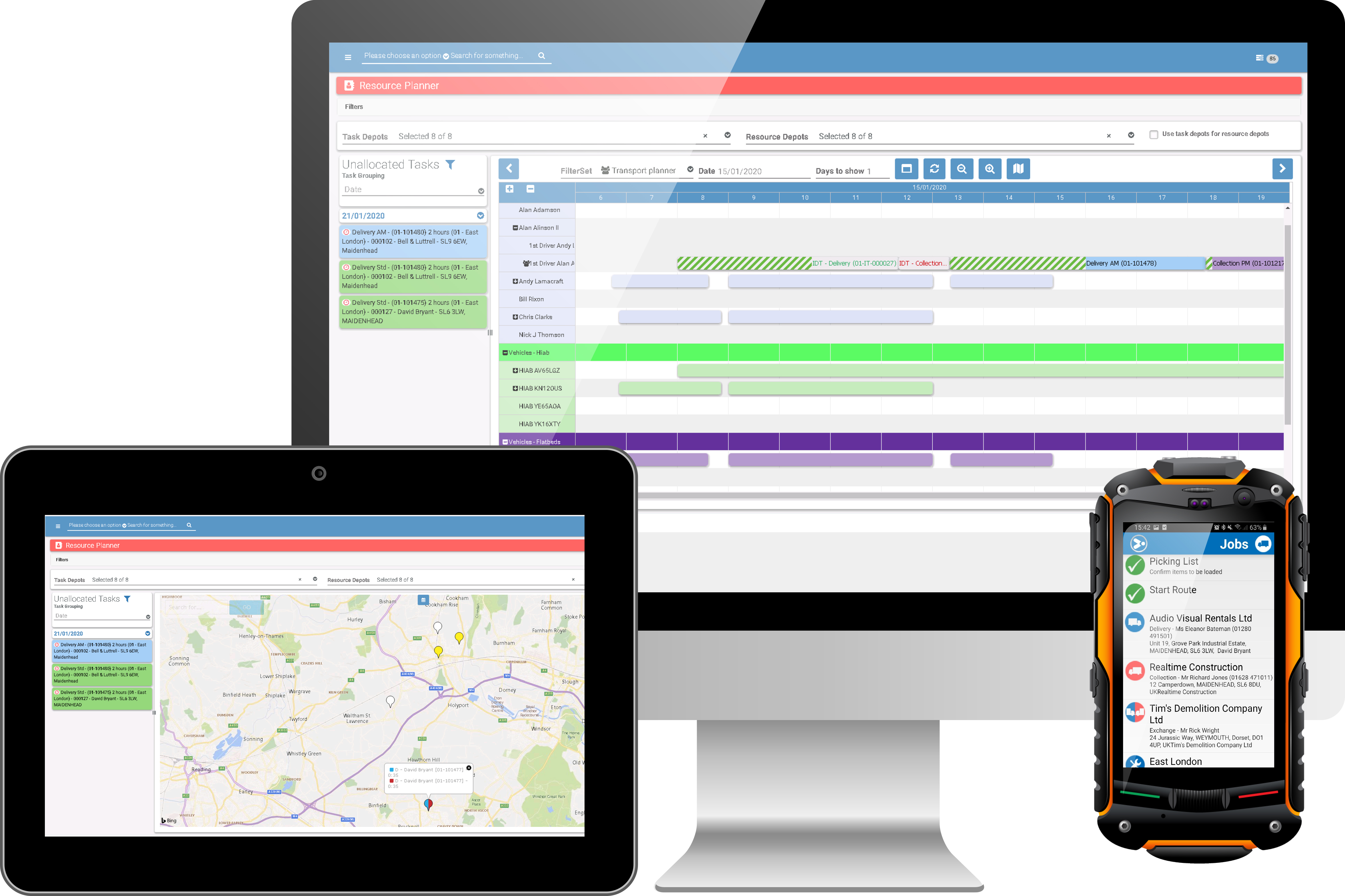 screenshot of MCS Rental Software